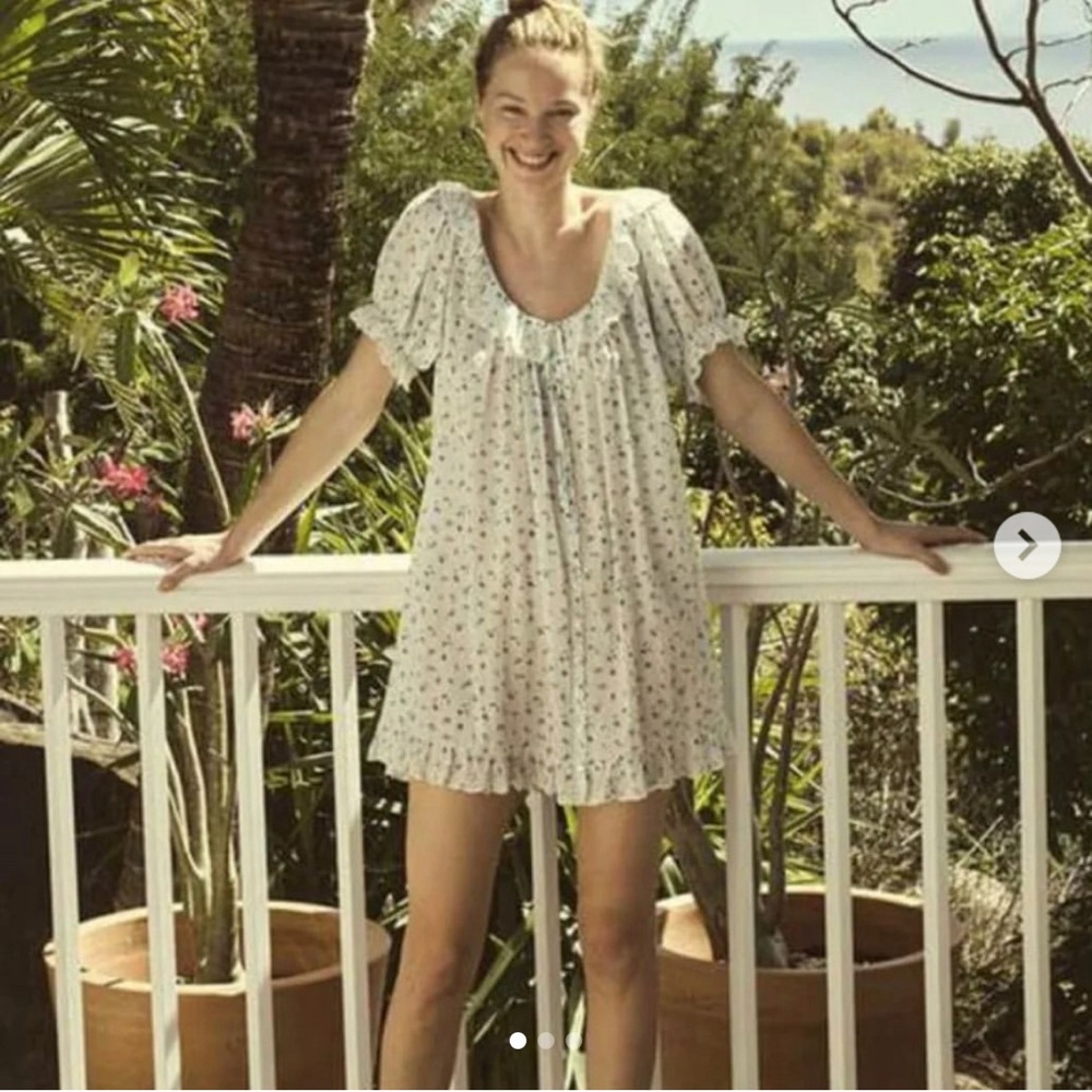Dôen Leta night gown Blue Sweetpea